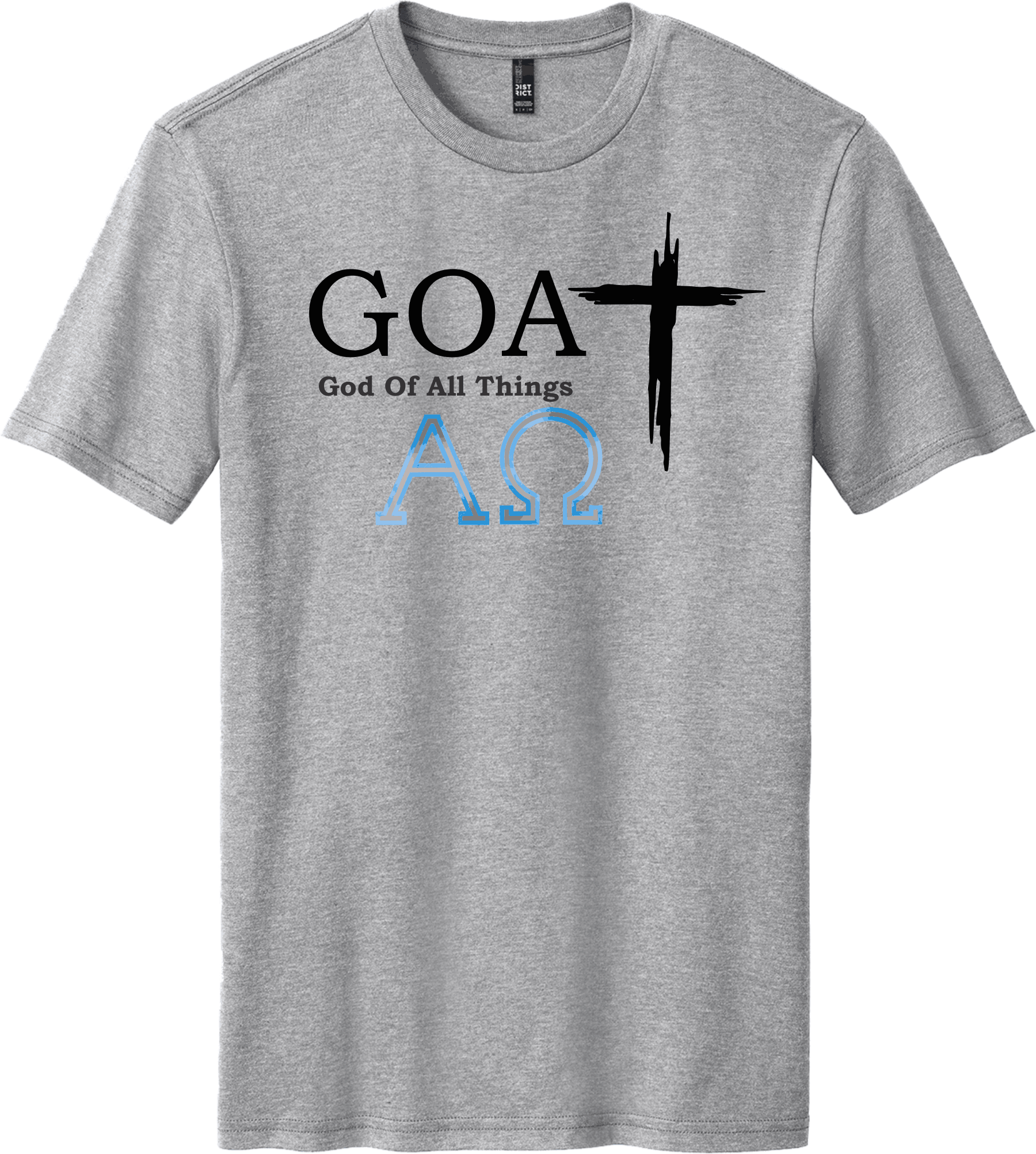 God Over All Things Grey Tee